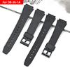Suitable for Casio Silicone Strap DB-36-1A DB-36-9A Men's Waterproof Protrusion 18mm 20mm Sports Resin Men's Wristband