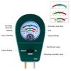 LY101 Soil PH Meter Plug-and-Play 3-in-1 Soil Tester Plant Moisture Fertility PH Detector Garden Supply