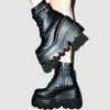 Platform High Heels Cosplay Fashionable Autumn Winter Wedges Shoes Ankle Boots Women