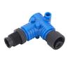 For NMEA2000 90 Degrees Connector M12 5 Pin IP67 Water Resistant 90 Degree Elbow Connector for Lowrance Networks