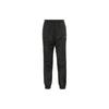 Solid Color Elastic Waist Joggers Regular Fit Men Bottoms Black OMCA090S19A230011000
