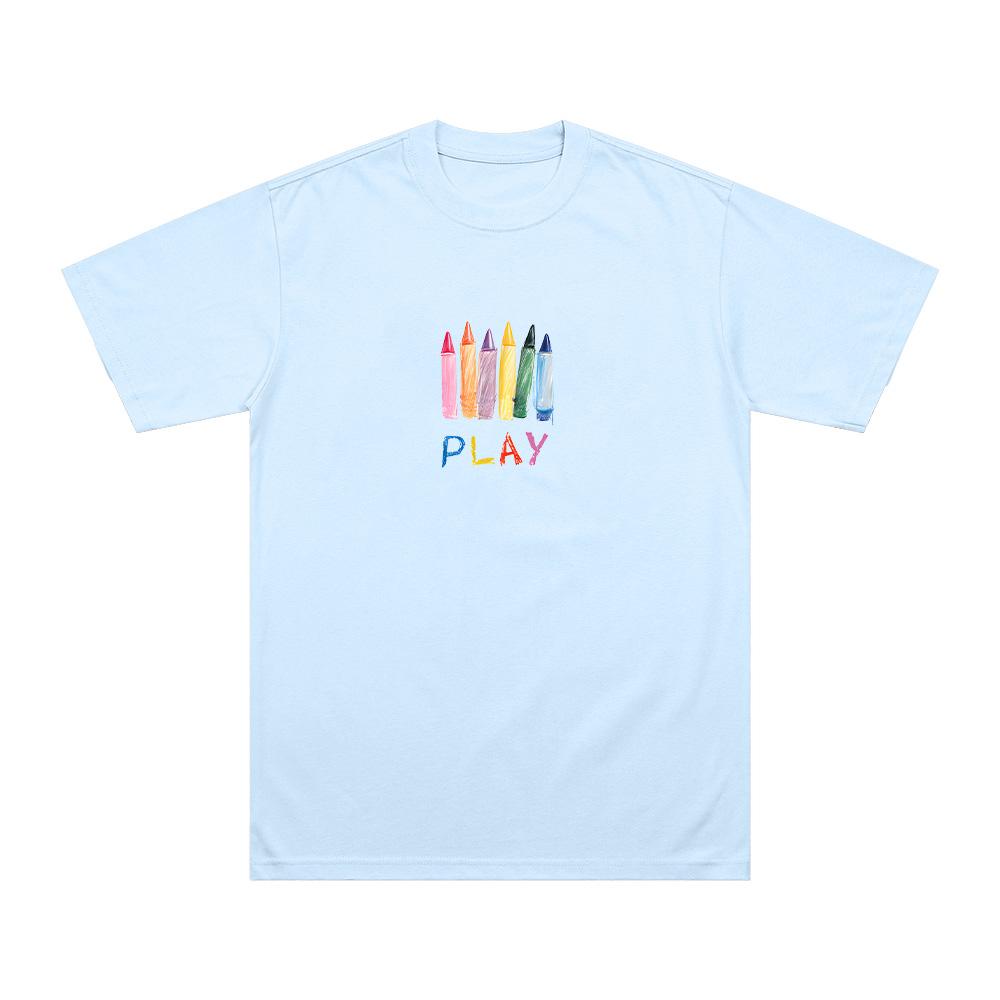 Ed Sheeran Play X KidSuper Scribble T-Shirt New Fan Gifts Tees Men Women Aesthetic Clothing Summer Casual Cotton T Shirts Trendy