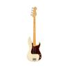 Electric Bass American Professional II Precision Maple Olympic White Bass®, Fingerboard,