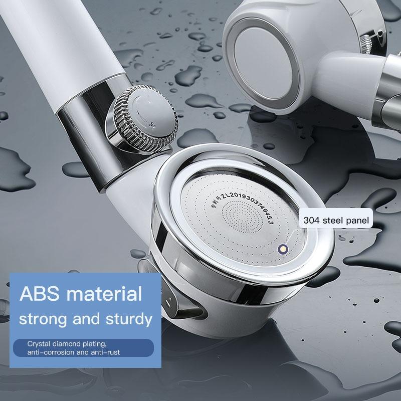 Pressurized Shower Head Handheld High Pressure Water Saving Shower Head Bathroom Accessories ARI