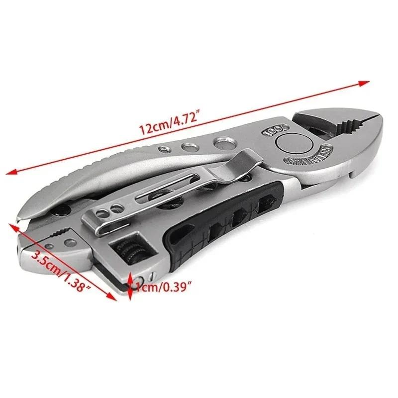 1 Pcs Outdoor Multifunctional Pliers Camping Multi-purpose Tools Multifunctional Wrench Folding Screwdriver Combination Tool
