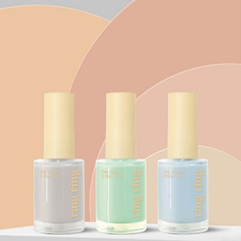 Daiso Ling Ling Pastel Nail 10 Ml Bloom Purple