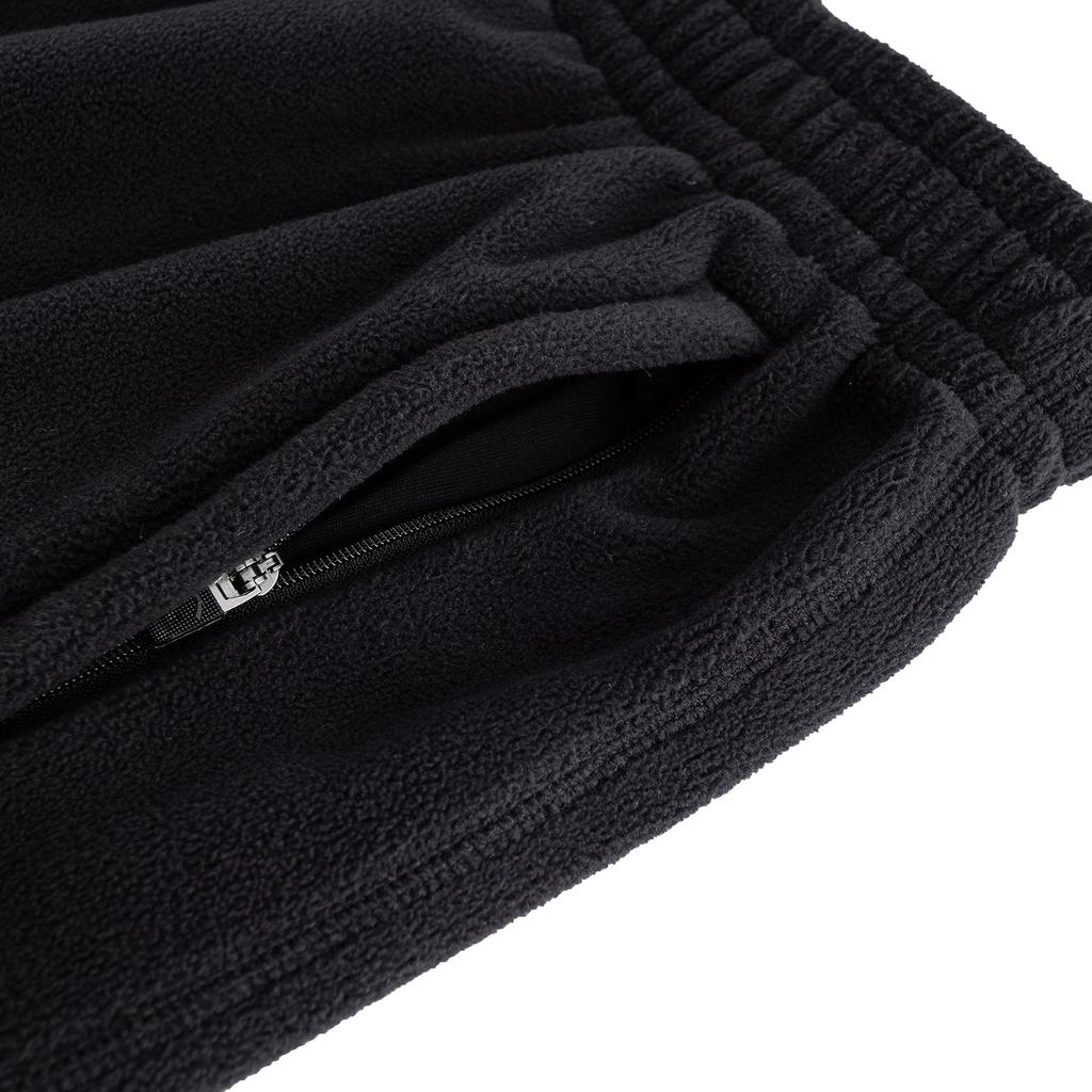 Anta Basketball Series Long Pants Winter Knit Sports Pants Men Bottoms Basic-Black 952541303-4