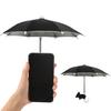 Cell Phone Umbrella Adjustable Pig Suction Cup Phone Stand Holder Universal Outdoor Mobile Phone Sun Shade Cover Phone Accessories