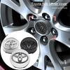 Car Wheel Center Hub Cap Badge Dust-proof Covers Emblem Sticker For Yaris Hilux Corolla Prius Avensis Emblem Auris Rav4