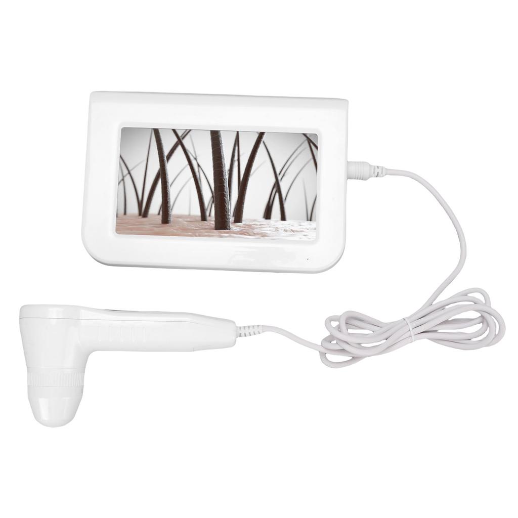 7 Inch Hair Follicle Analyzer High Resolution Skin Detector Analyzer Rechargeable with 50X 200X Lens