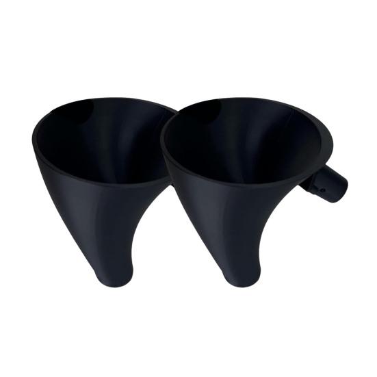 Flour Funnel Attachment for KitchenAid Stand Mixer 5qt Bowl Easy Pour Stand Mixer Funnel for Dry Liquid Ingredients Mess-Free Baking Tools