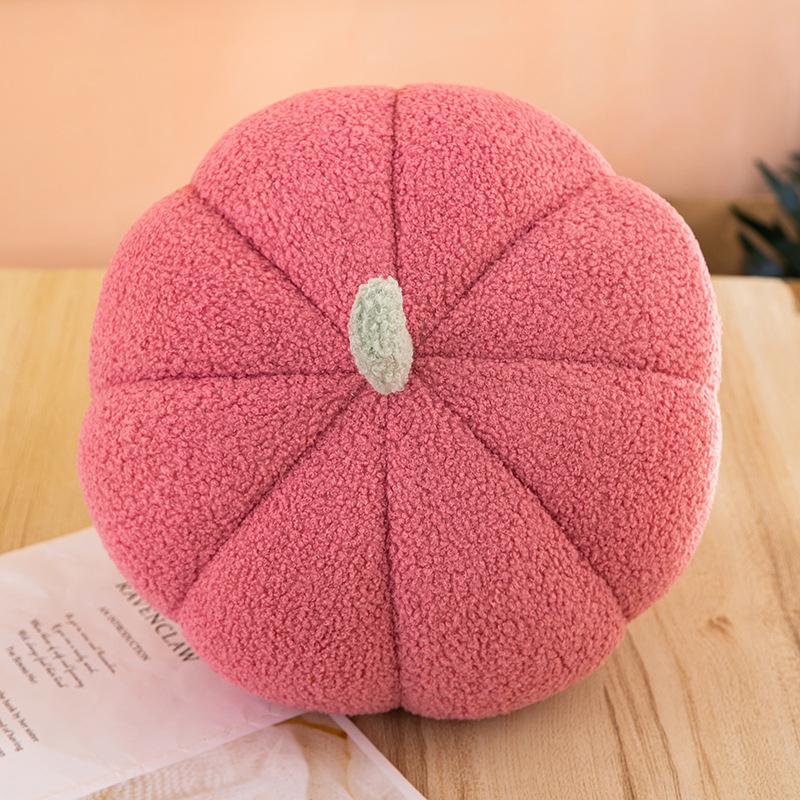 Soft Pumpkin Plush Toys Lovely Stuffed Plant Bedroom Decoration Halloween Decor Dolls Soothing Pillow for Kids