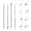 4Pcs/Set Stainless Steel Acne Needle Blackhead Acne Removal Tool
