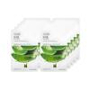 Real Nature Aloe Mask Sheet — 20 G (1 Sheet) — Pack of 10