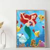 DIY Diamond Painting Mermaid Princess Cross Stitch Kit Mosaic Art Diamond Painting Full Circle Diamond Home Decoration