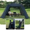 2pcs Door Curtain for Canopy Tent Dome Canopy Camping Sun Protection Waterproof Canopy