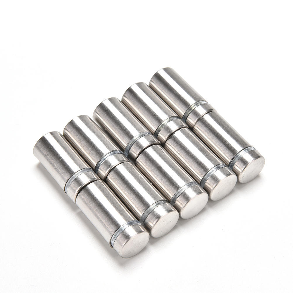 10 X Stainless Stand Off Bolts Mount Standoffs Sign Advertisement Fixings Gifts