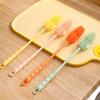 Long Handle Cup Brush Silicone Glass Cleaner Cleaning Supplies Bottle Cleaning Brush  Groove