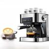 "Compact 20-Bar Italian Coffee Machine for Home or Office - Semi-Automatic with High-Pressure Steam and Milk Frother"