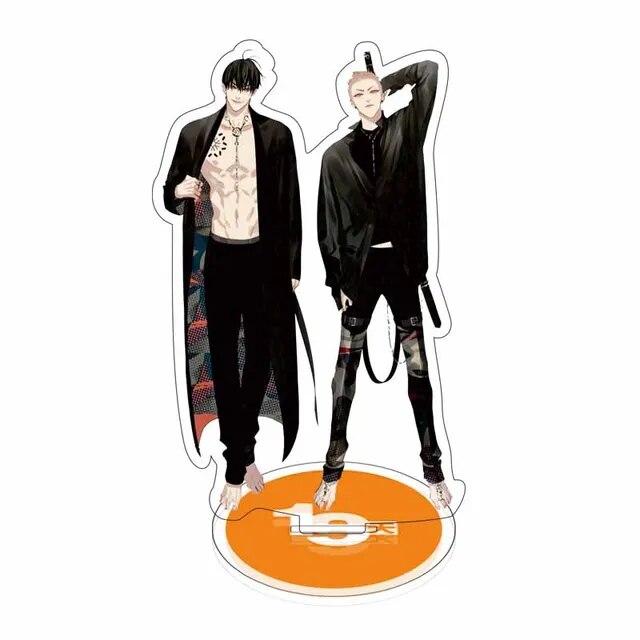 Hot Anime 19 Days Acrylic Figure Stand Model Toys Old Xian Hetian Jian Yi Character Model Desk Decor Cosplay BL Fans Collestive