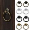 2pcs Circular Single Hole Drawer Handles, Cabinets, Wardrobe Handles,Vintage Alloy Handles