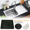 Multifunctional Non-Slip Tableware Protector Drain Mats Sink Strainer Rubber Sink Mat