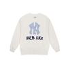 New MLB Sweatshirt Unisex Ivory White 31MT05941-50I