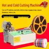 Fully Automatic Hot & Cold Computerized Cutting Machine for Webbing, Elastic Bands, Velcro, Zippers, and Tote Bag Straps
