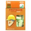 Protechs, Work Earplugs, 8 Pairs, Case Included