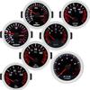AD For 12V Gasoline Car 52mm Universal Smoke Len Tachometer RPM Turbo Boost Gauge 2 Bar PSI Water Temp Meter Oil Pressure Gauge