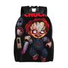 Cartoon Chucky Unisex Backpack Laptop School Bag College Student Satchel Lightweight Basic Daypack For Adult Teen Kids-SYS454