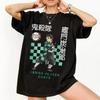 Demon Slayer Tanjiro Graphic Tee Demon Slayer Shirt Manga Anime Vibrant Unisex T