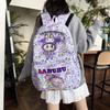 Labubu Children's School Bag New Cartoon Cute Backpack Printed Primary School Students Lightweight Backpack
