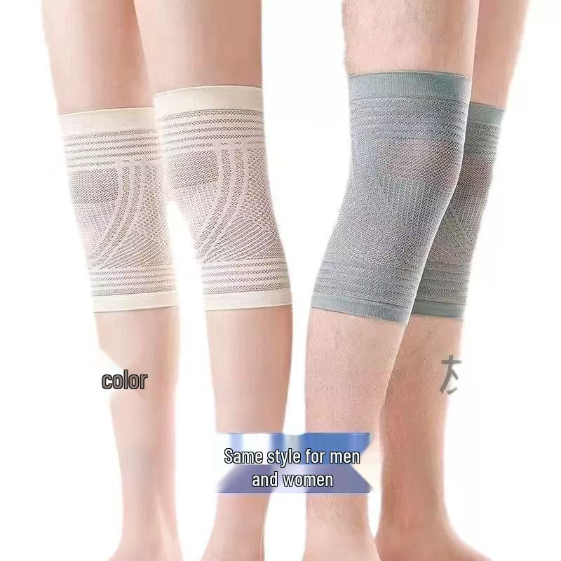 Breathable Summer Knee Pads for Joint Warmth - Unisex, Lightweight, for Middle-Aged & Elderly.