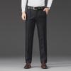 Men's High-End Light Luxury Business Formal Wear-Resistant Straight-Leg Suit Trousers