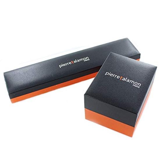 PIERRE TALAMON Византийские цифры Белый циферблат Серебряные часы [PIERRE TALAMON] Мужские PT-1003H-2 [Товар]