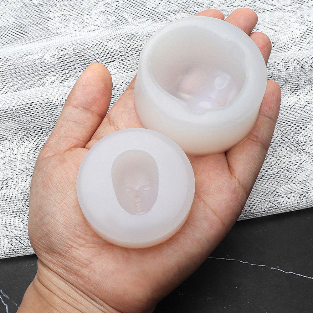 Q Version Doll Modification Accessories Baby Face Silicone Molds Clay Head Sculpey 3D Facial Mould