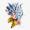 Patches For Clothes Bag Iron On Thermal Stickers Goku Super Sayayin 5 Goku Vegeta Pattern Washable Heat Transfer