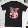 Bad Bunny Women T Shirt Hip Hop Tees Streetwear Cool Unisex Clothing Hip-hop Hipster T-shirt Harajuku Tops Tee for Unisex O-neck