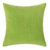 Square Cushion Case Sofa Cover Corduroy Winter Pillow Plush Velvet Home Decor