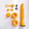 Hexagonal Nut Threaded Pipe for Fuel Tank: Guide Pipe Plastic Iron Barrel Accessories for Pouring Oil