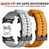 No Gaps Silicone Strap For Samsung Galaxy Watch 4 6 Classic 47mm 43mm 42 46mm Quick Release Fit Band Galaxy Watch 6 5 4 5 Pro 45 40 44mm