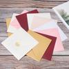 Card Pearlescent Multicolor Envelope Bag Greeting Card Encased Pearl Papers Square Paper Envelopes