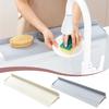 Silicone Sink Splash Guard Vegetable Washing Water Splash Protector Non-slip Reusable Kitchen