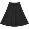 New Casual Long Skirt Women's Black F11W418307F-BK