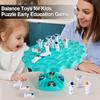 1 Set Interactive Astronaut Balance Game Fun Early Education Desktop Smooth Space Puzzle Toy for