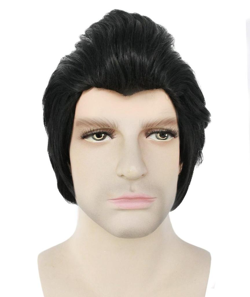 Карнавальный парик, прическа «конский хвост», красивый мужчина