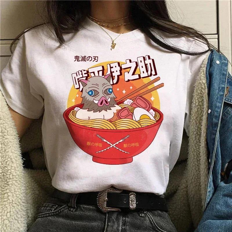 Demon Slayer T Shirt Women Kimetsu No Yaiba Nezuko Tshirt FeUnisex Tanjirou Kamado Graphic Tee Shirt Japanese Anime Unisexga T-shirt