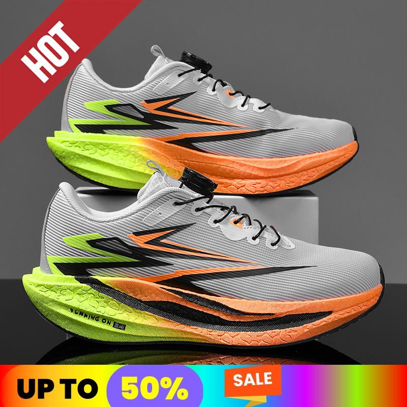 Running Sneakers Men Lightweight Breathable Wear-Resistant Soft Gym Jogging Shoes Comfort Marathon Athletic Sports Shoes for Man