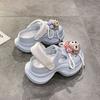 2025 Sweet and Cute Strap-on Doll Hole Shoes Female Summer Stepping On Shit Feeling Small Man Thick-soled Cool Slippers Non-slip Slippers